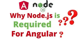 Why Node.js required in Angular in Urdu/Hindi
