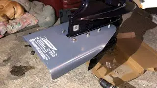 Outboard Hydrofoil instalation.