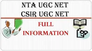 UGC NET | CSIR UGC NET | DIFFERENCE BETWEEN NTA UGC NET AND CSIR NET