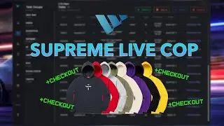 Supreme Cross Box Logo Live Cop | Wrath AIO (8+ SUCCESSFUL CHECKOUTS)