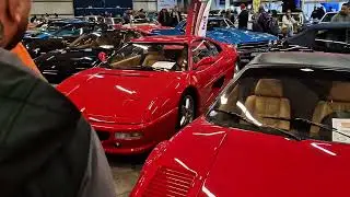  Um desfile de máquinas icônicas, com destaque para essas belas Ferraris. EXPOCLASSIC 2025
