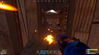 RUST - рейд золотой кибитки! 130.000 серы.