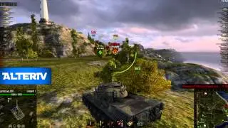 Чито кусты на Утёсе | Leopard I | 5000 dmg | 5 frags