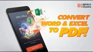 Convert Word & Excel to PDF Fast! - How to Use WPS Office on Android Tutorial