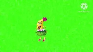 Green screen animation cartoon characters 