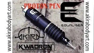 Rotary Tattoo Machine PROTON PEN by Equaliser in Akira Body Art