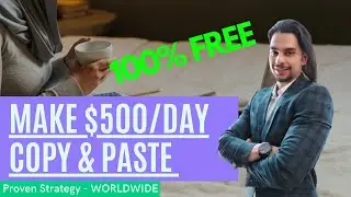 Make $500+ A Day Working Online With Copy And Paste (Make Money Online 2021)