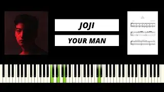 Joji - Your Man (BEST PIANO TUTORIAL & COVER)