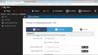 Create a simple API and publish to your web portal, WSO2 API Cloud Tutorial 1