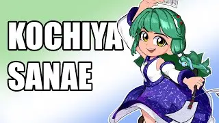 Kochiya Sanae Animation Test