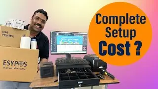Complete setup cost Billing software hardware Raintech POS Billing software 2023
