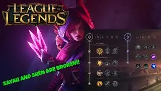 League Of Legends- XAYAH BUILD AND RUNES ARE BROKEN (KOREAN BUILD)
