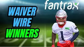 Waiver Wire Winners for Fantasy Football (Week 1)