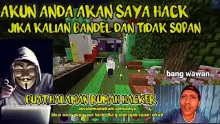 1 2 3 hallo semuanya - akun anda akan saya hack ,jika gak sopan minicraft craftsman rumah hacker