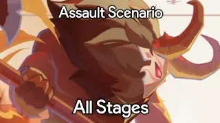 Genshin Impact - Mutual Security Enhancing Simulation, Assault Scenario, All Stages