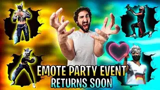 Emote Party Event Return | Emote Party Event Kab Return Aayega | Emote Party Event Confirm Date