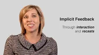 Error Correction: Implicit and Explicit Feedback - Assessing Achievement with the ELL in Mind