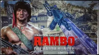 TRACER PACK RAMBO OPERATOR BUNDLE in WARZONE | AK47 WARZONE