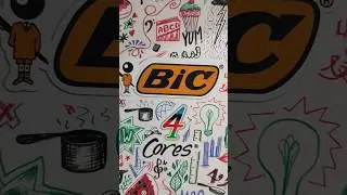 NOVAS CANETAS DA BIC! 🤩✍️ #big #caneta #canetabic #canetaazul #viagem #papelaria