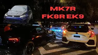Touge Downhill Genting #MK7R #FK8R #EK9 #titikong #viral #jdm #potenza #re71rs