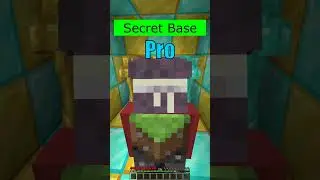 Secret Base🤫 #minecraft #youtubeshorts #подпишись #funny #shorts