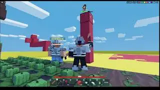 Making a giant farm in roblox bedwars