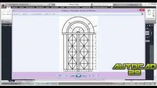 AutoCAD 2014 - Ejercicio Vitral