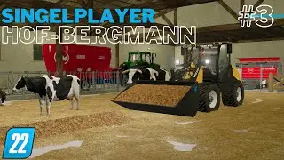 Singelplayer On Hof-Bergmann | Feeding Animals| Ep:3| Fs22