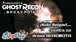 Ghost Recon Breakpoint Solo a sniper, contra un drone BEHEMOTH