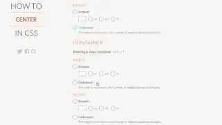 Center in CSS, Cool Dropdown Tutorial and Free photostok
