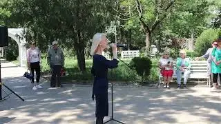 Екатерина Мимрук. Пушкинский день. Арт-клуб "Февраль" в сквере Пушкина.