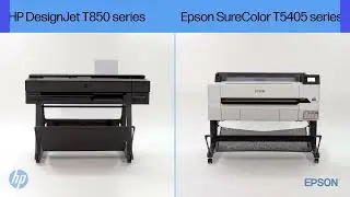 HP DesignJet T850 vs Epson SureColor T5405 Printer | DesignJet Large Format Technical Printers | HP