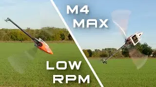 OMPHOBBY M4 MAX Magic Orange | 1835RPM Low Headspeed