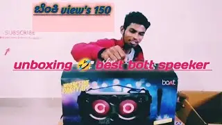 Bluetooth boat party pol 60 speeker unboxing and details of working with mic sounds #baot
