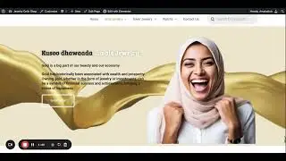 Hurbad Web Design Diploma Student Projects  ( Jimale Jewellery ) By Ahmed Jimale