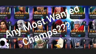 Marvel Contest of Champions.Do i got any Good Champs on Your Wish list??