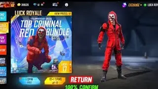 EVO UMP GUN SKIN RETURN 😱 FREE FIRE NEW EVENT⚡ HOW TO EVO UMP GUN SKIN RETURN 😱 RED CRIMINAL  BUNDLE