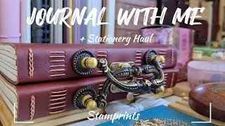 ASMR Journaling + Unboxing ft 