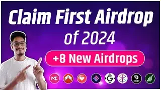 Claim Your First Airdrop of 2024 | ZKFair Airdrop | +8 New Airdrops