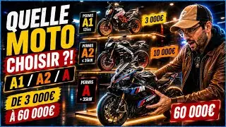 QUELLE MOTO A1/A2/A CHOISIR EN 2025 ?! 🤔 [ROADSTER/SPORTIVE/TRAIL]