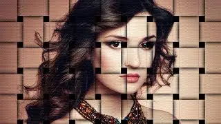 Photoshop Dersleri | Fotoğraf Örgü Efekti | Photoshop Tutorials | Photo Weave Effect