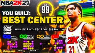 THE *NEW* BEST CENTER BUILD IN NBA 2K21 NEXT GEN! THIS CENTER BUILD WILL BREAK NBA 2K21 FOREVER!