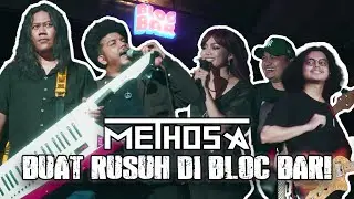 Crazy! METHOSA Rocks The Stage at Bloc Bar! Live Performance Rina Nose in the Band!