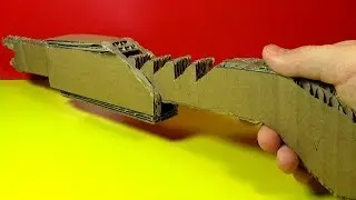How to Make a CROSSBOW OUT of CARDBOARD