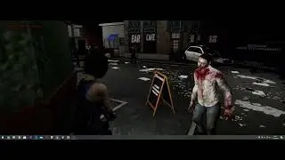 Resident evil 3 Remake Fan Game Devlog Map Test