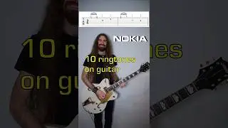 10 RINGTONES ON GUITAR - W/TABS 