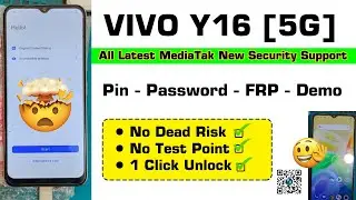 VIVO Y16 FRP Unlock | MediaTak Preloader New Security FRP Unlock by GsmRaJA
