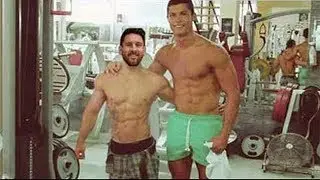 Training Lionel Messi & Cristiano Ronaldo !! 2017
