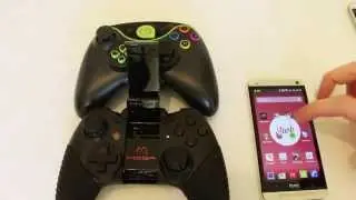 Moga Pro vs Green Throttle Android Game Controller Shootout