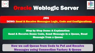 Weblogic JMS: Understand How We Send and Receive Messages in a Queue with Code Demo
